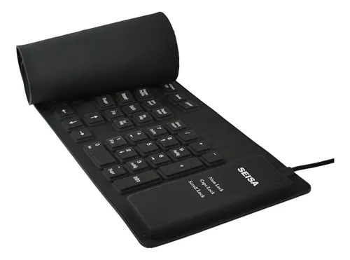 Teclado Flexible Plegable Portable ⚡